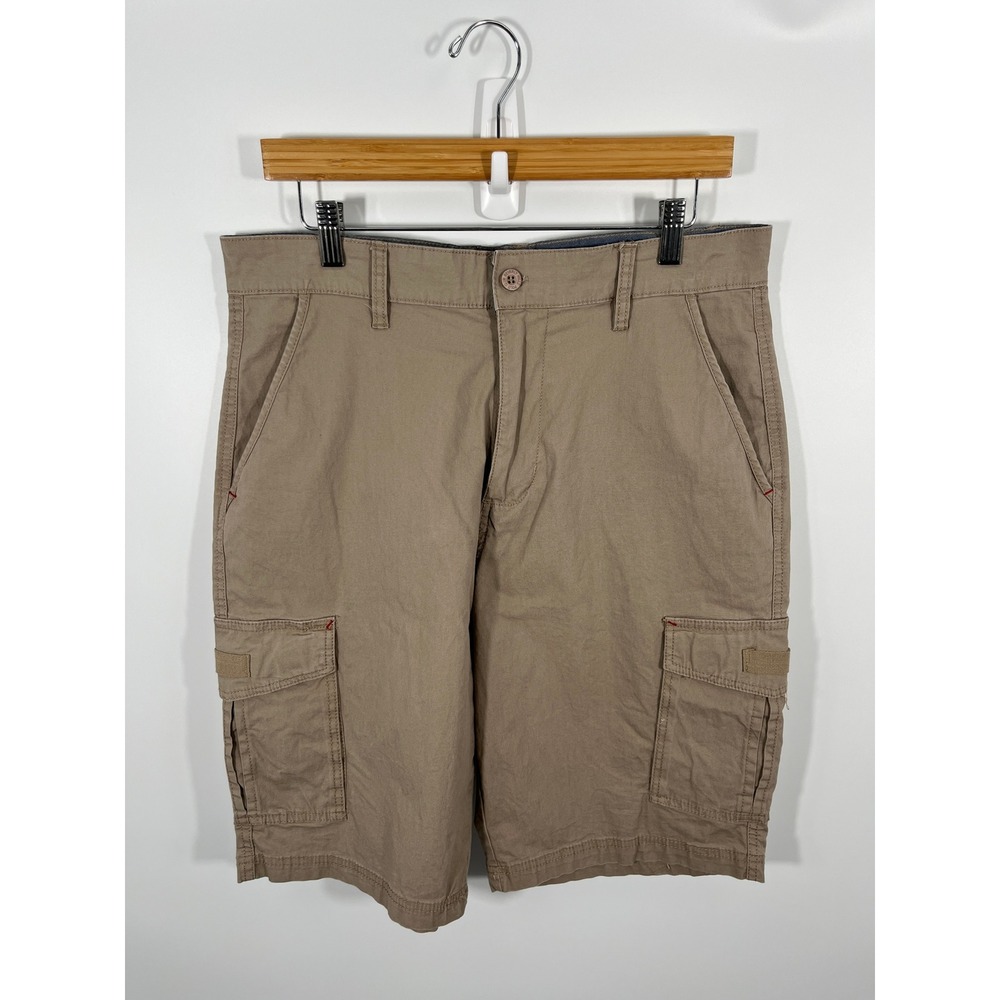 Beverly Hills Polo Club Y2K Mens 34 Brown Cargo Baggy Skater